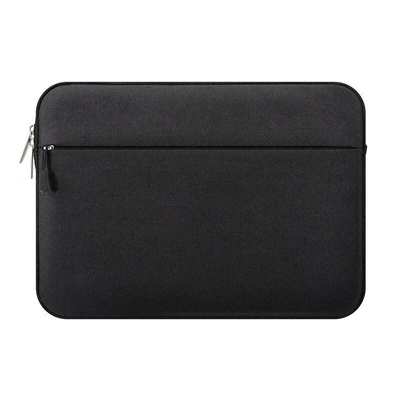 Laptop tok, NAXSIR, 1 külső zseb, dupla cipzár, vízálló, karcálló, ütésálló, nejlon szövet, 15 hüvelykes, 39 x 27 x 3 cm, fekete