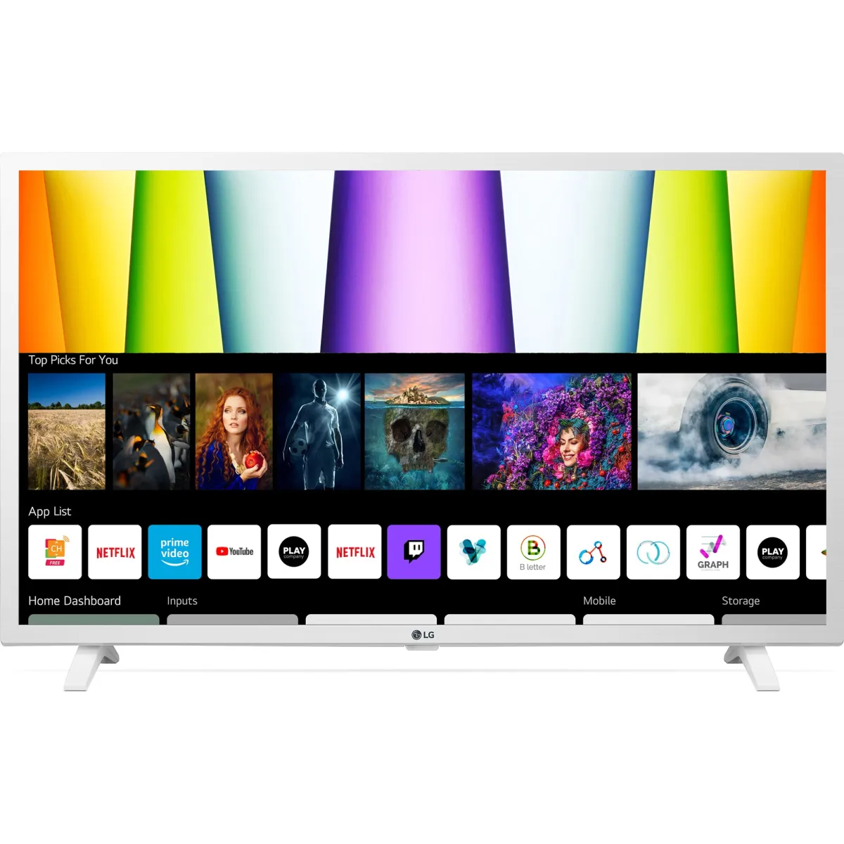 LG 32LQ63806LC Smart LED Televízió, 80 cm, Full HD, HDR, webOS ThinQ AI
