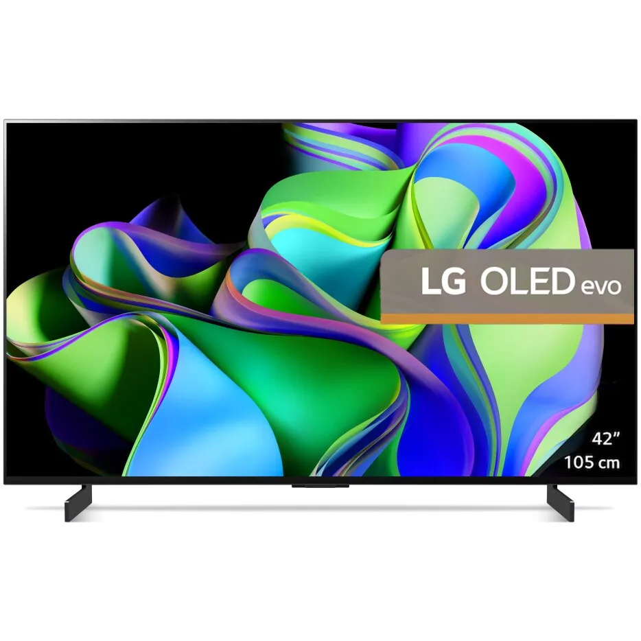 LG OLED42C31LA OLED evo Smart 4K Televízió, 106 cm, Ultra HD, HDR, webOS ThinQ AI