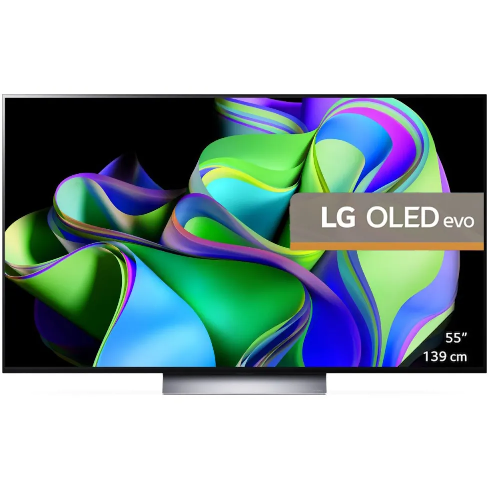 LG OLED55C31LA OLED evo Smart 4K Televízió, 139 cm, Ultra HD, HDR, webOS ThinQ AI