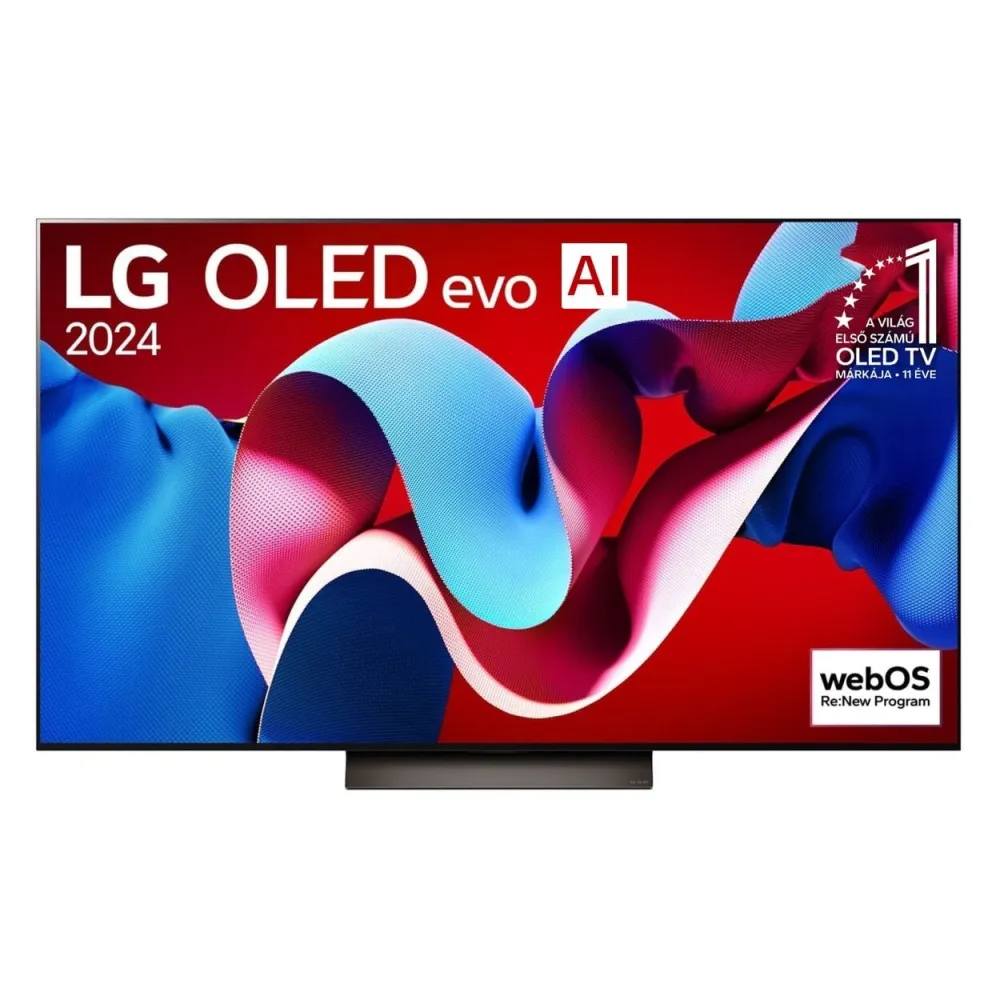 LG OLED83C41LA evo OLED Smart televízió (2024-es modell), 210 cm, 4K Ultra HD