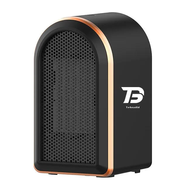 Légfűtés, Tebnaild, 1200W, Fekete