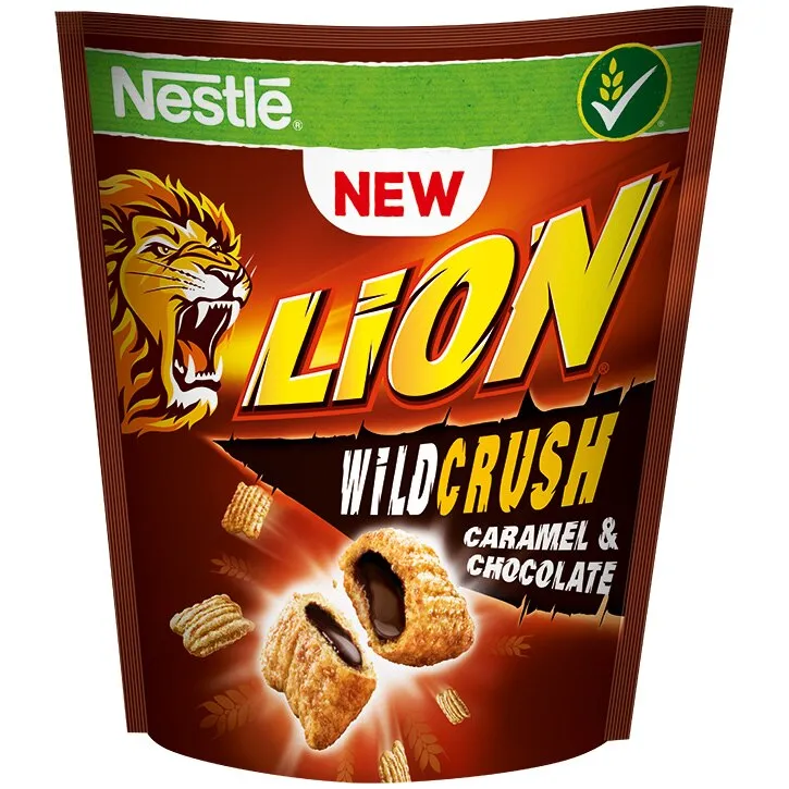 Lion Wildcrush teljes kiőrlésű gabona, 350 gr.