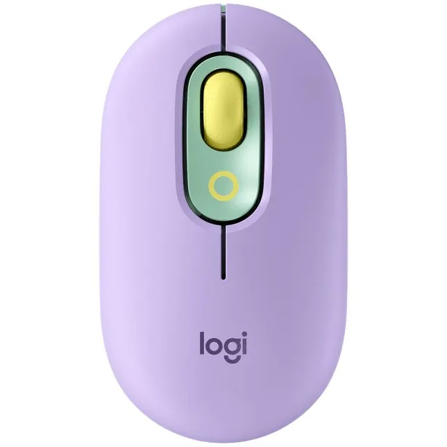Logitech POP Daydream Vezeték nélküli egér, Lila/Zöld