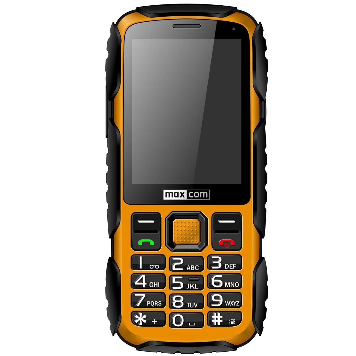 MaxCom Strong MM920 Klasszikus mobiltelefon, Sárga
