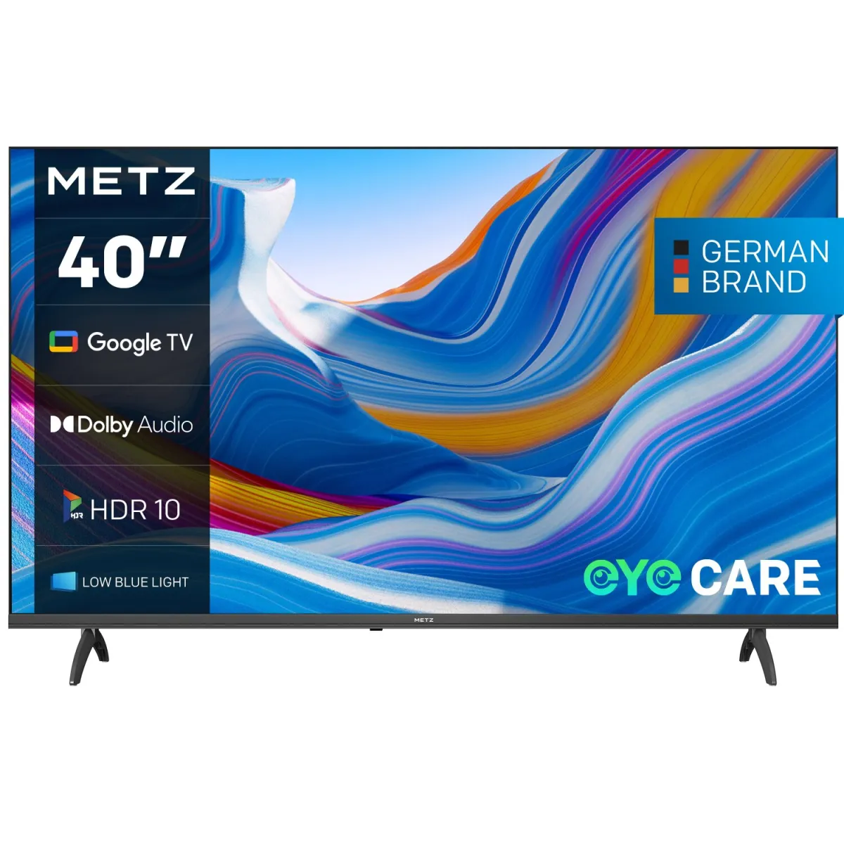 METZ 40MTE6000 LED Televízió, 100 cm, Smart Google TV, Full HD, E energiaosztály (2024-es modell)