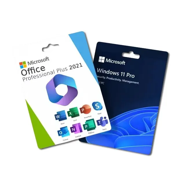 Microsoft Windows 11 Pro és Microsoft Office 2021 Pro Plus USB-licenc promóciós csomag