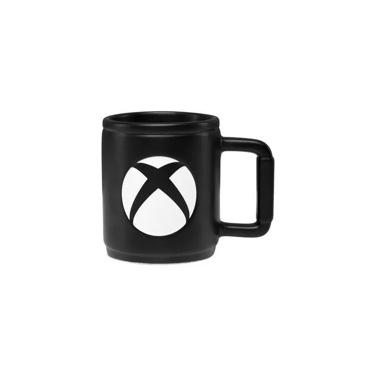 Microsoft Xbox bögre, 320 ml, fekete/fehér