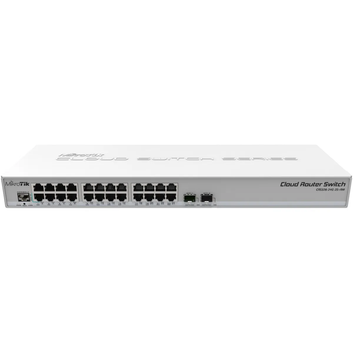 Mikrokapcsoló CRS326-24G-2S + RM, 24 portos Gigabit