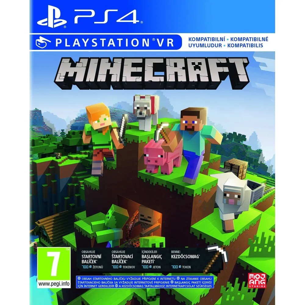 Minecraft Starter Collection, Játékprogram, PS4
