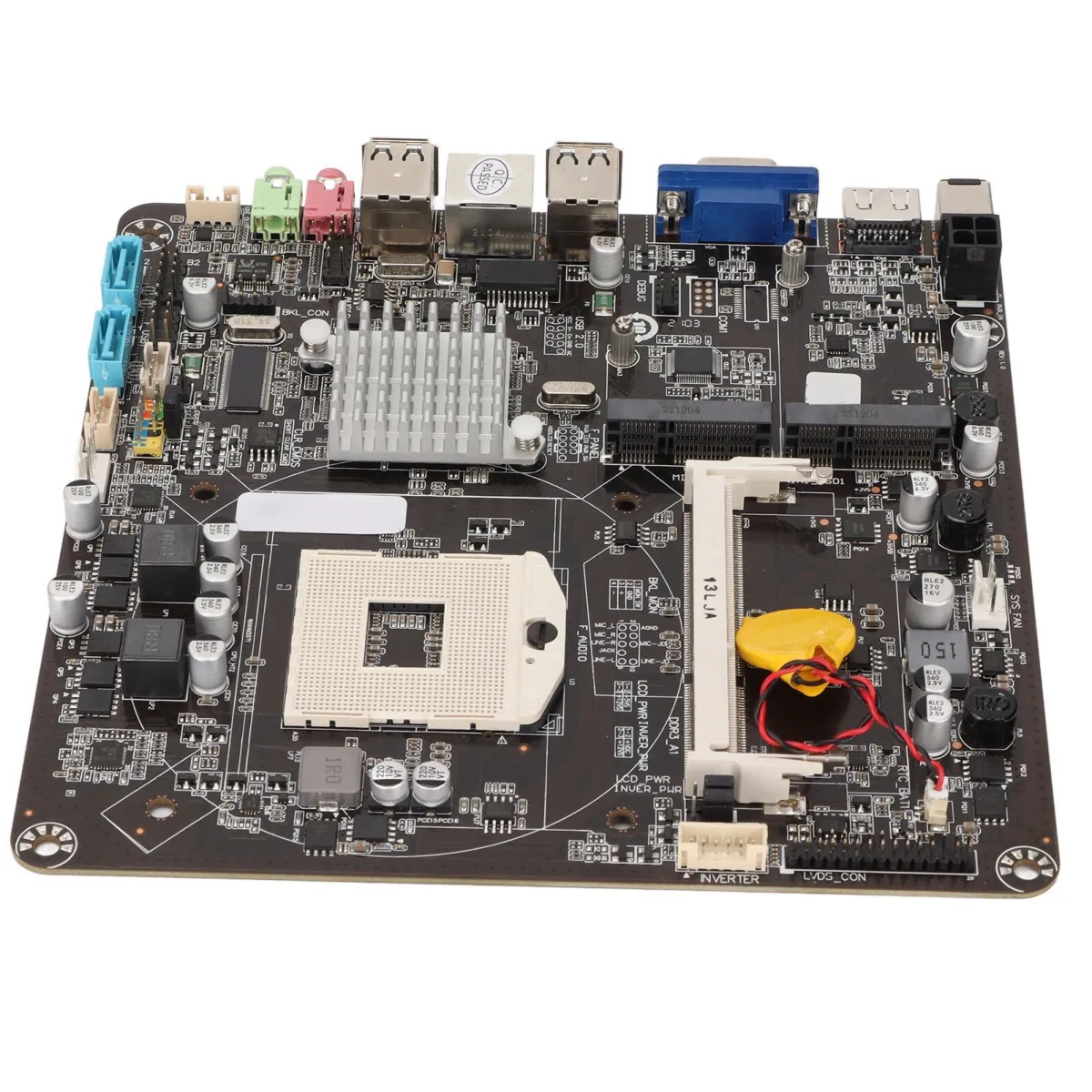 Mmgoqqt számítógép alaplap, DDR3, Gigabit LAN, 1 memóriahely, iTX