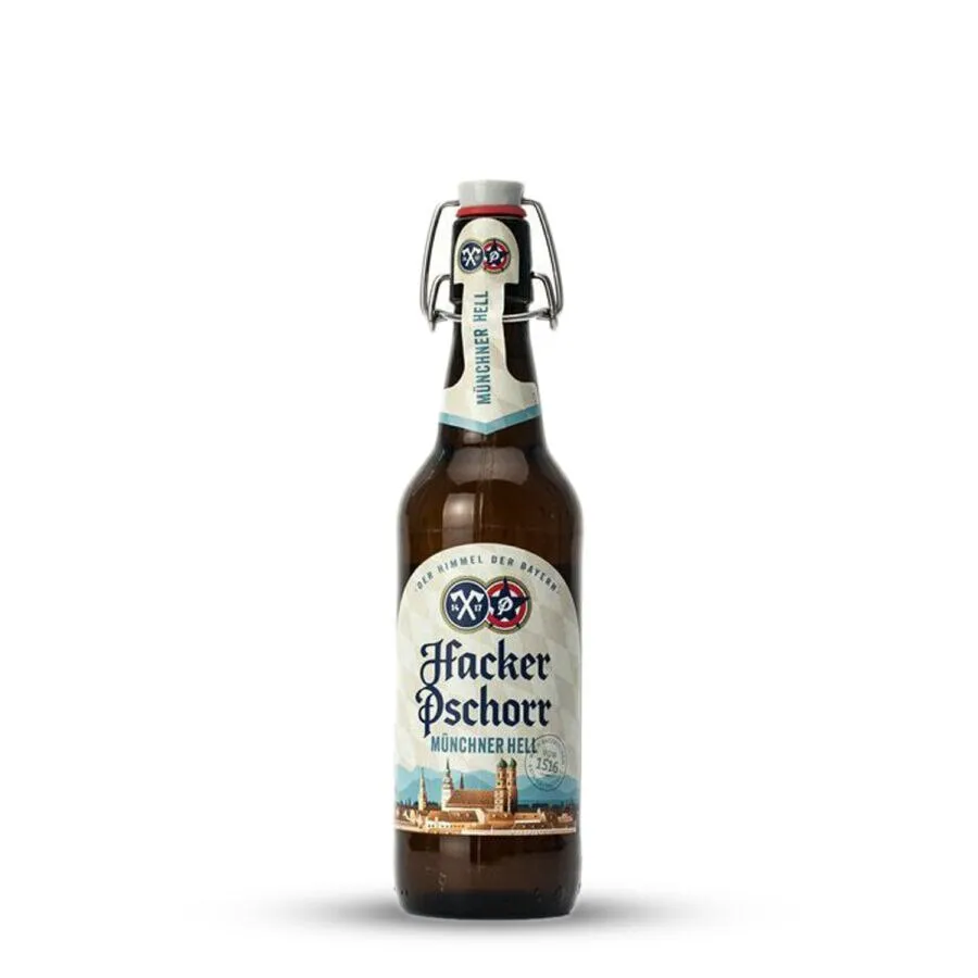 Münchner Hell, Hacker - Pschorr (DE), 0, 5L - 5%