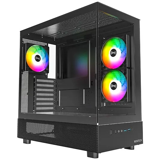 Montech XR fekete tok