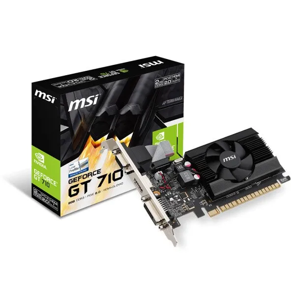 MSI GT 710 2GD3 LP videokártya, 2GB DDR3