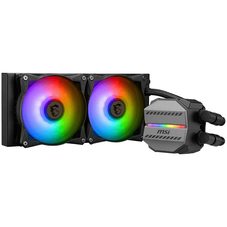 MSI MAG CORELIQUID M240 CPU hűtő, kompatibilis Intel/AMD, 240mm, full ARGB