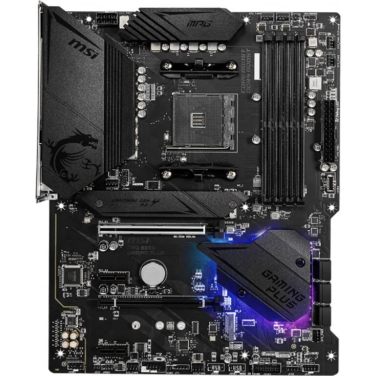 MSI MPG B550 GAMING PLUS alaplap, Socket AM4