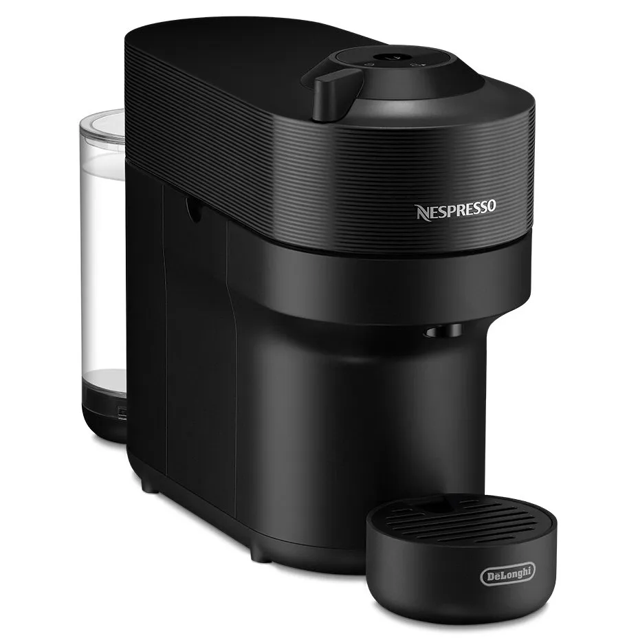 Nespresso De'Longhi Vertuo Pop ENV90.B Eszpresszó gép, 1260 W, extrakció centrifugálással, telefoncsatlakozás, 0,6 l, fekete