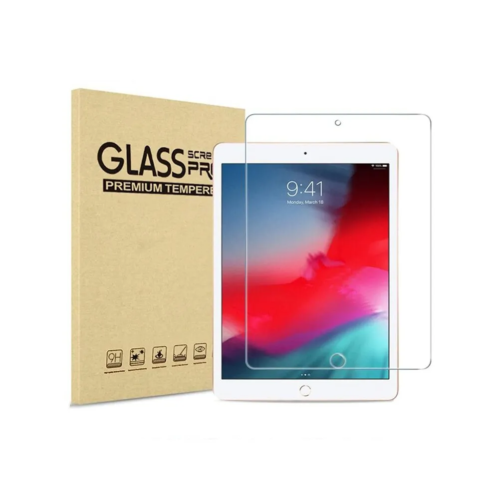 OEM képernyővédő fólia készlet, 2 db, iPad 9. generációs 2021/8. generációs 2020/7. generációs 2019-hez, biztonsági üveg, 10.2", átlátszó
