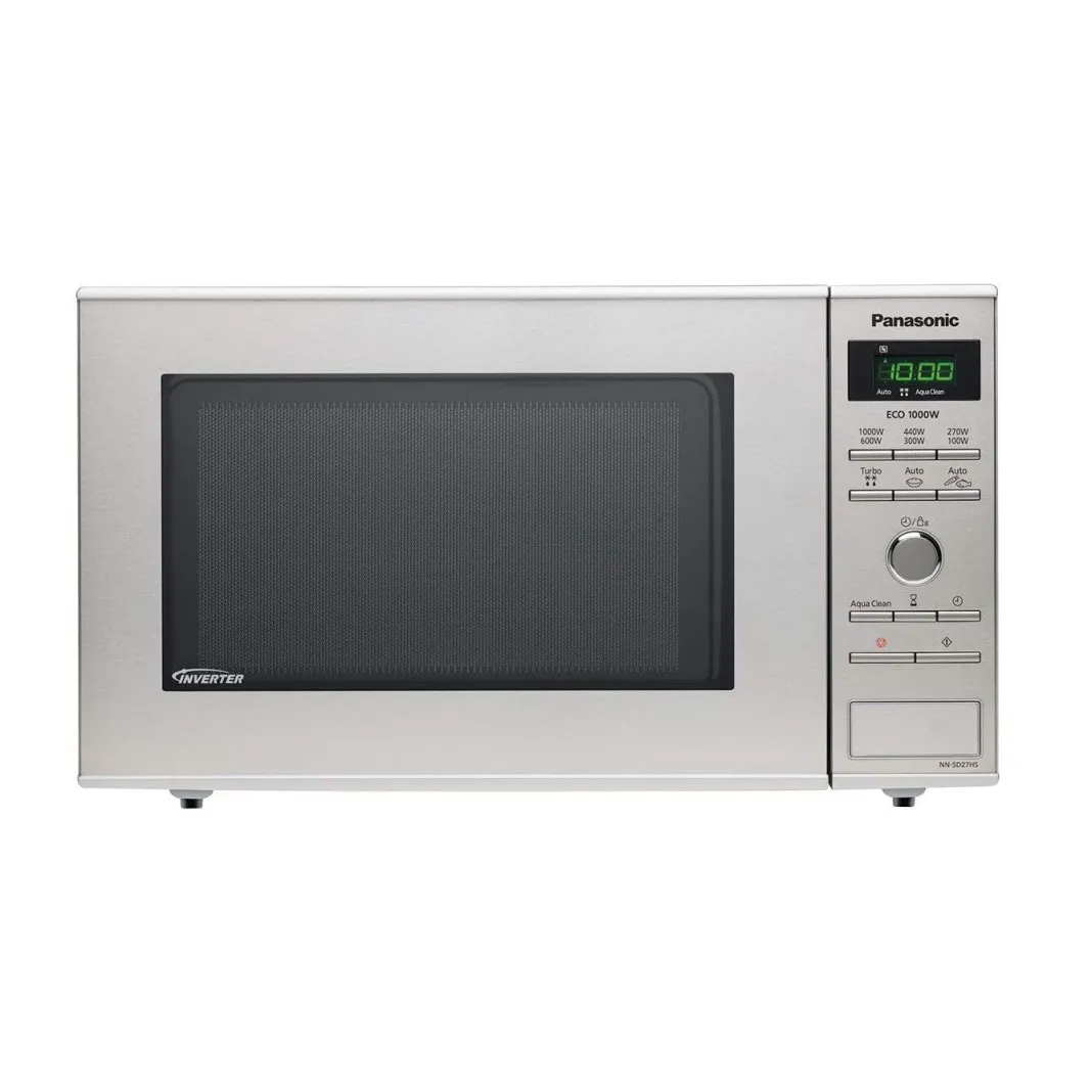 Panasonic NN-SD27 Beépített mikrohullámú sütő, 23 l, 1000 W, Ezüst