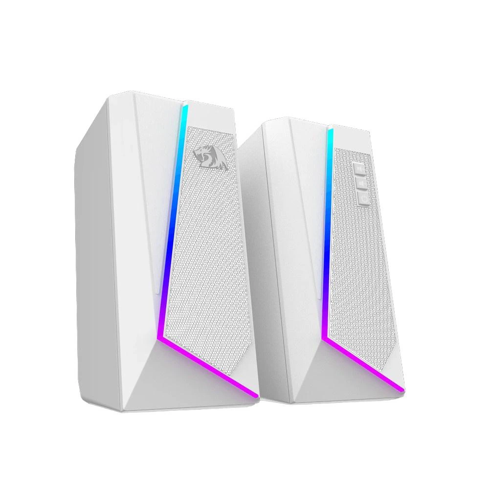 PC játék hangszórók Anvil, Redragon, GS520W, RGB 2.0 világítás, fehér