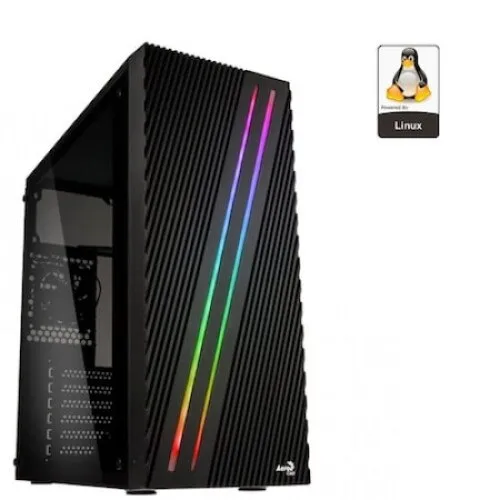 PC Maxi377, Asztali számítógép, Intel Core 3.40 GHz, Memória kapacitás 8GB, Tárolási kapacitás 240SSD, Videokártya RX550 4GB, Supernova-S