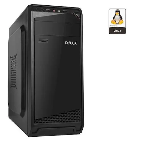 PC Maxi457, Asztali számítógép, Intel Core 3.20 GHz, Memória kapacitás 8GB, Tárolási kapacitás 512SSD, Videokártya RX550 4GB, Black-D