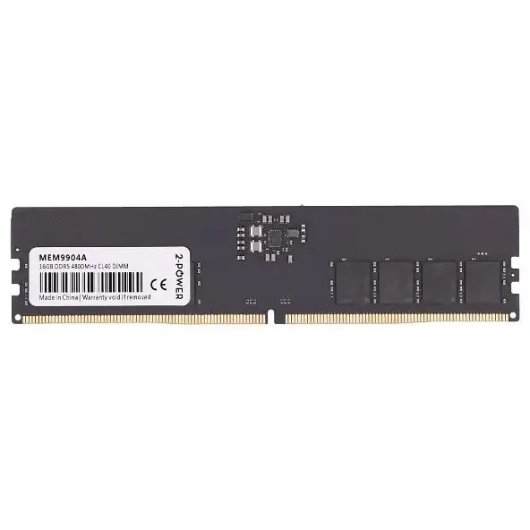PC memória DIMM 2-Power, 16 GB DDR5, 4800 MHz, CL 40