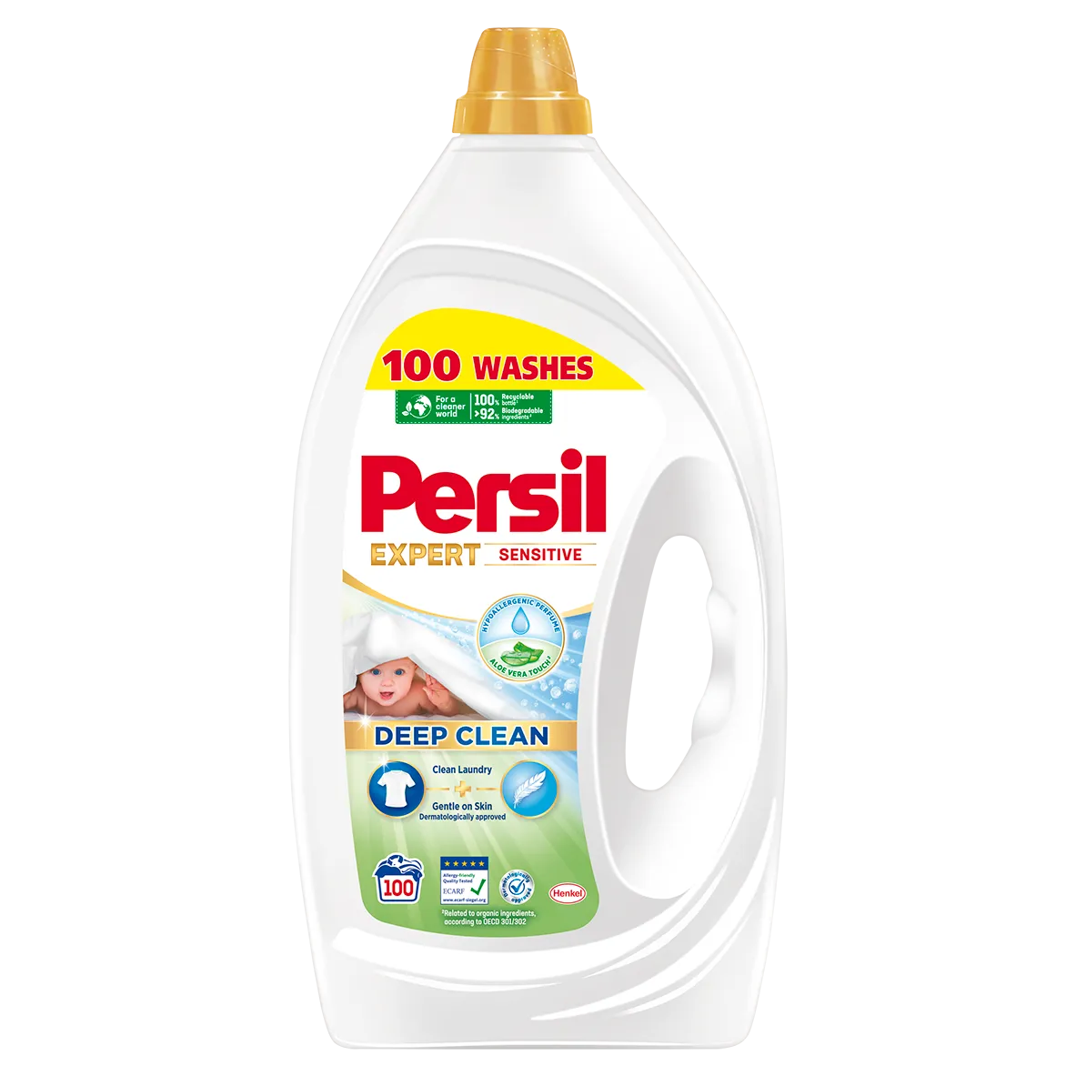 Persil Deep Clean Expert Sensitive mosógél, 100 mosás