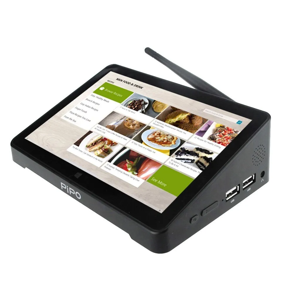 PiPO X8S Mini PC, 1,84GHz, négymagos, 2 GB-os Full HD 1080P Windows 10 + Android 4.4