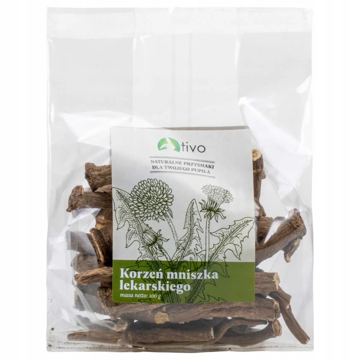 Pitypang gyökér rágcsálóknak és nyulaknak, 100g, Tivo