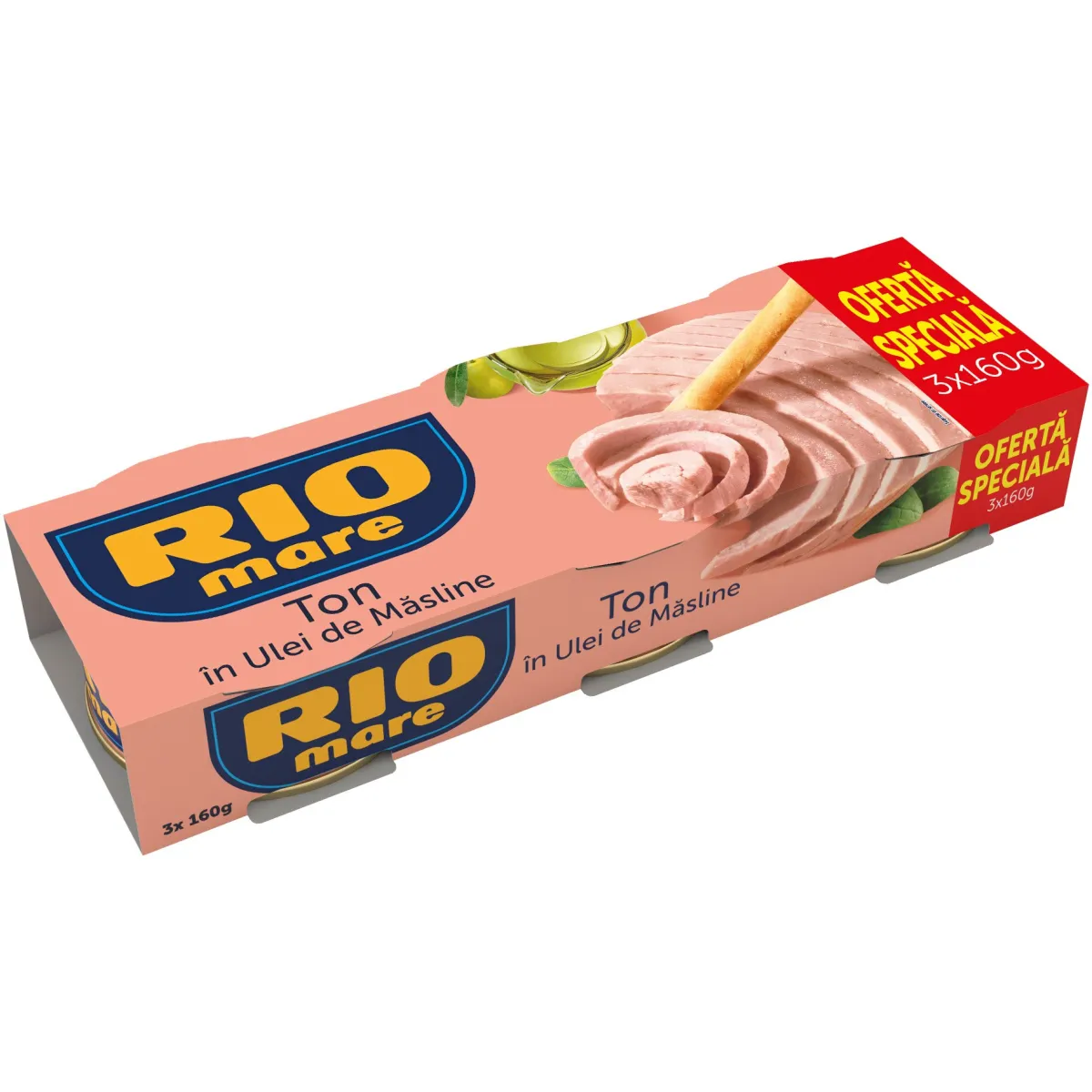 Rio Mare Tonhal olívaolajban, 3x160g, 480g