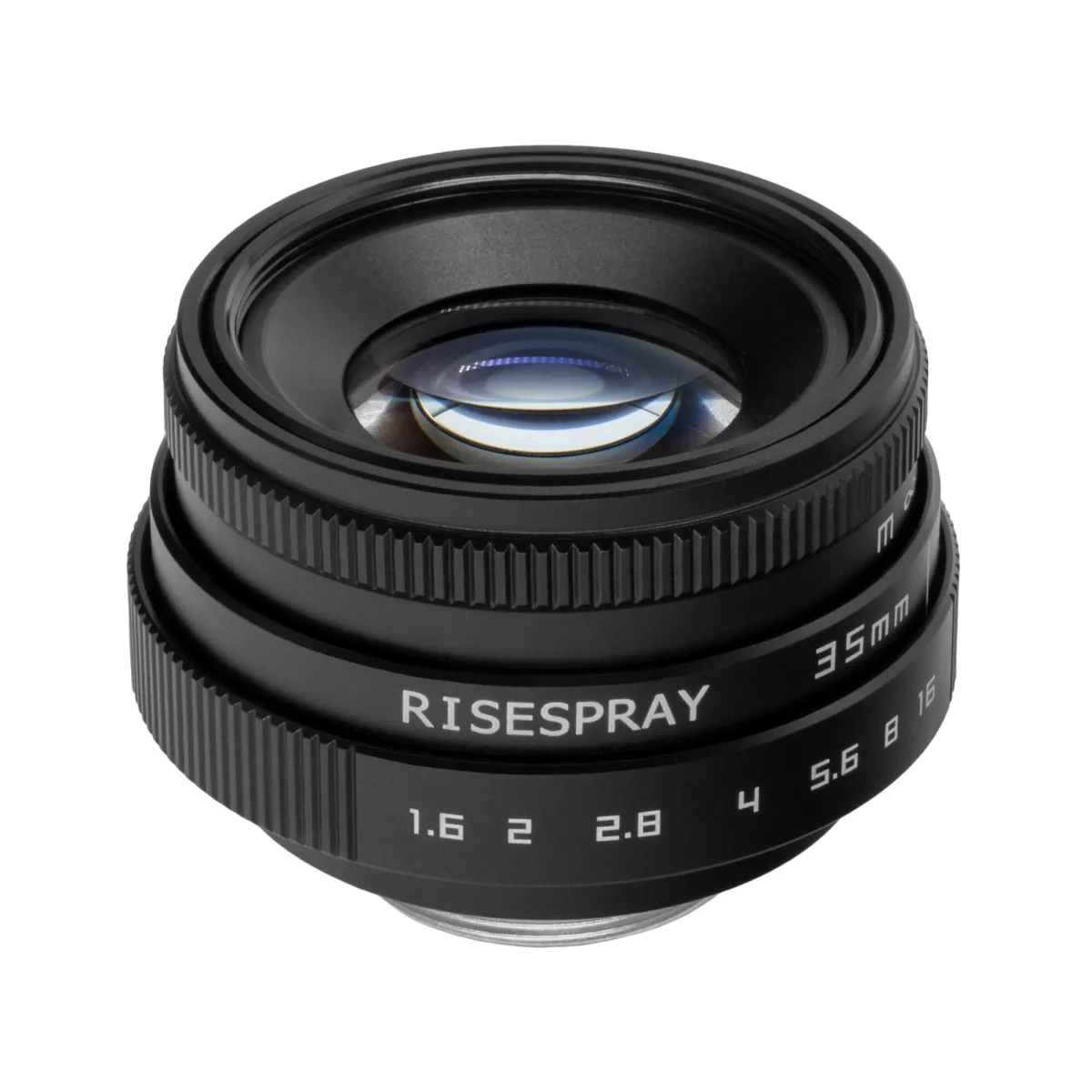 Risespray 35mm F1.6 széles kézi objektív Canon Eos M-hez makrogyűrűket tartalmaz