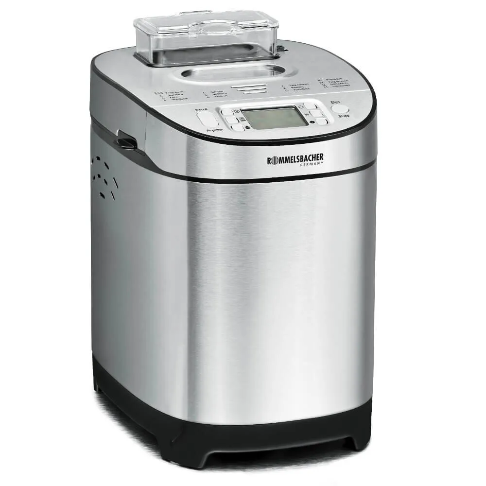 Rommelsbacher, BA550, Kenyérsütő gép, 13 automatikus program, LCD kijelző