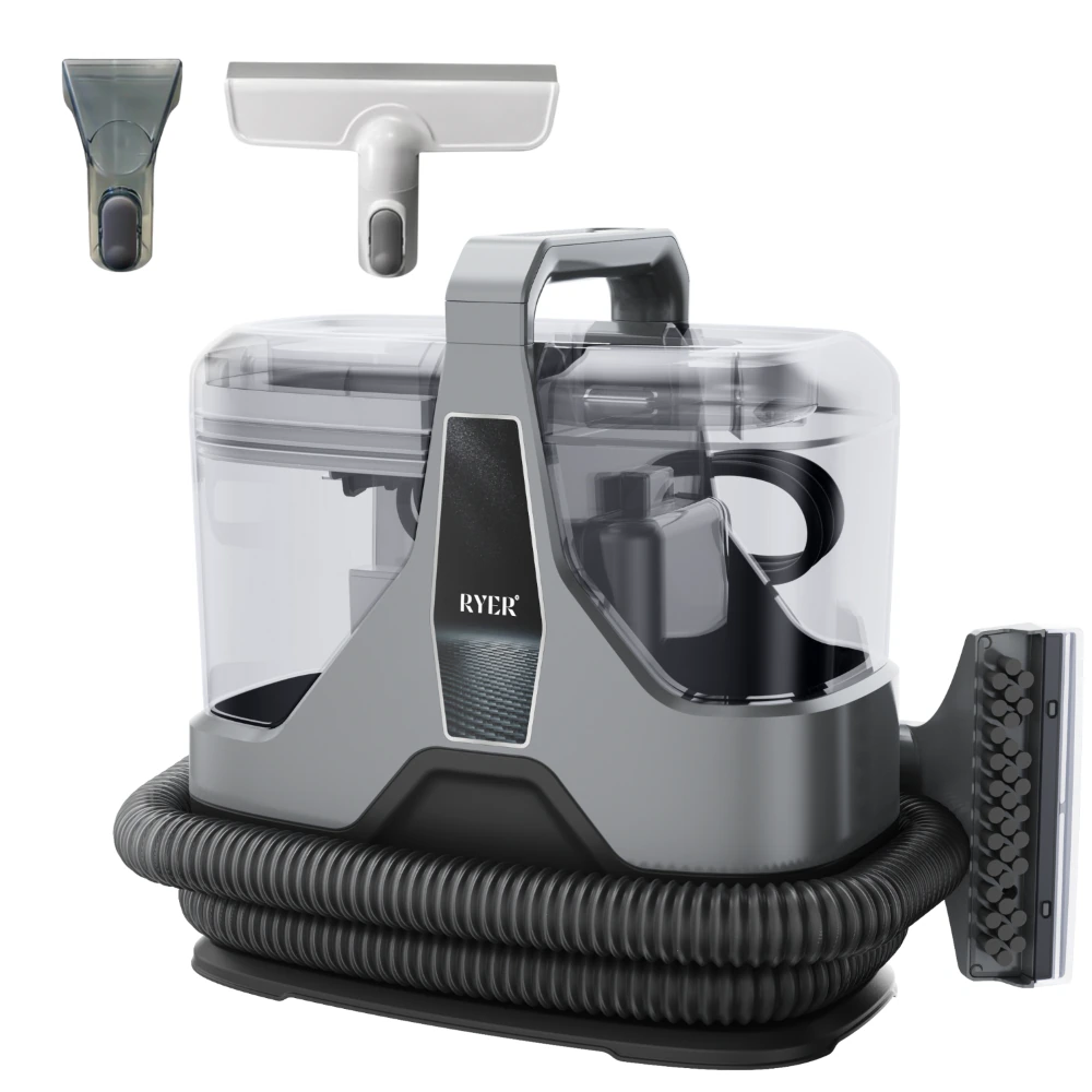 Ryer Carpet Cleaner PLUS Professzionális kárpittisztító, 600W, szürke