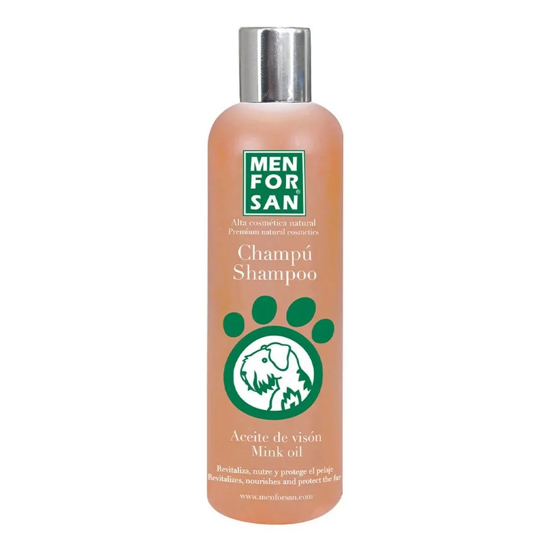 Sampon háziállatok számára Menforsan Dog Mink olaj, 300 ml