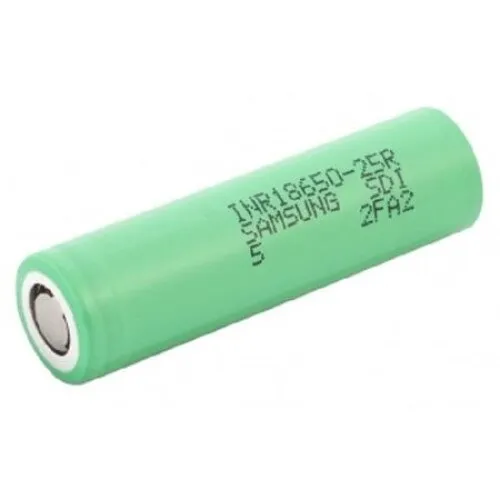 Samsung 18650 Li-ion, 3.7V -25R maximális kisülésű akkumulátor, 20A, elektronikus eszközökhöz, hordozható hangszórókhoz, elektronikus cigarettákhoz és más eszközökhöz
