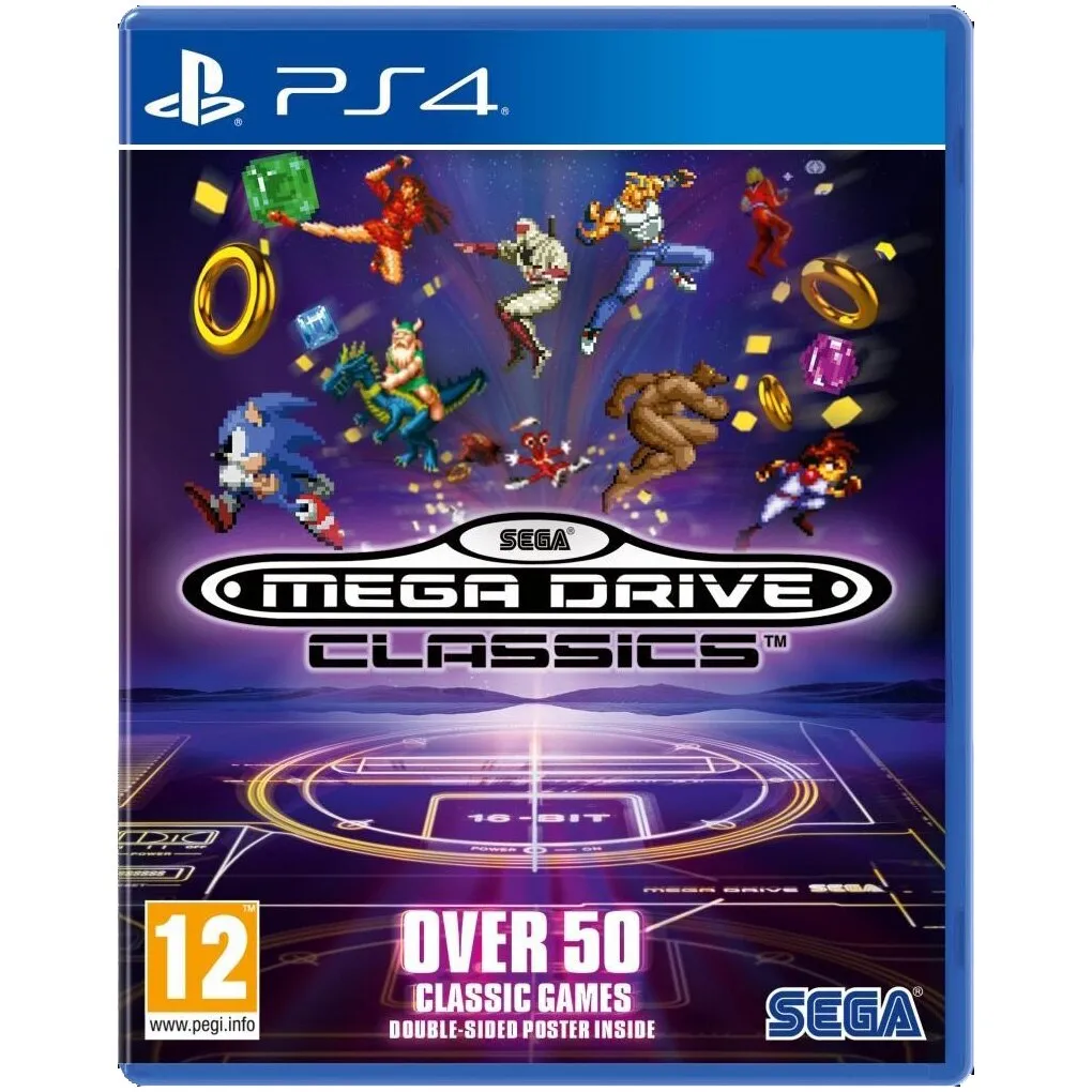 Sega Mega Drive Classics játék, PlayStation 4