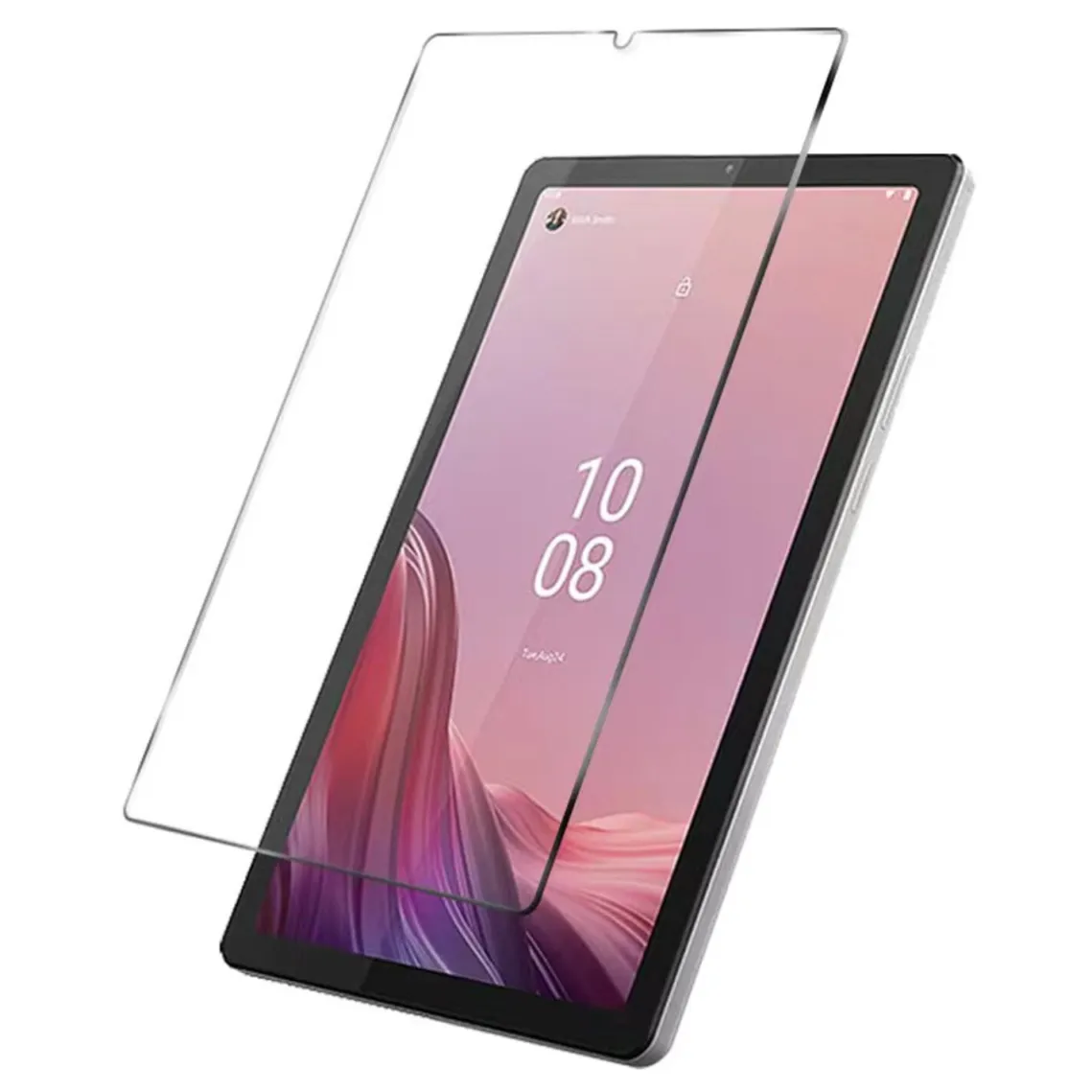 Tablet védőfólia, Lenovo Tab M9 kompatibilis, Üveg, Átlátszó