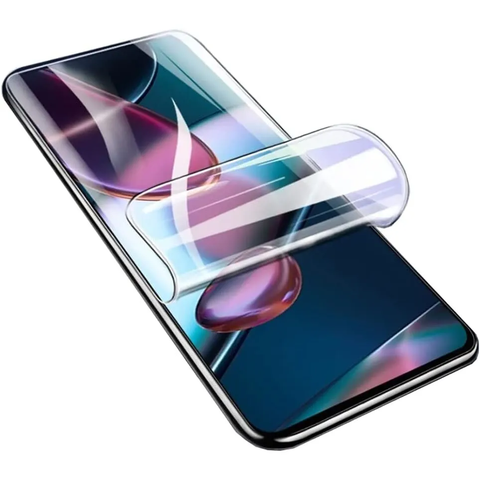 Átlátszó kijelzőfólia Google Pixel 8 telefonhoz, hidrogél előlapi telefon képernyővédő fólia, rugalmas, teljesen ragasztó, szilikon, teljes készlet a gyors telepítéshez