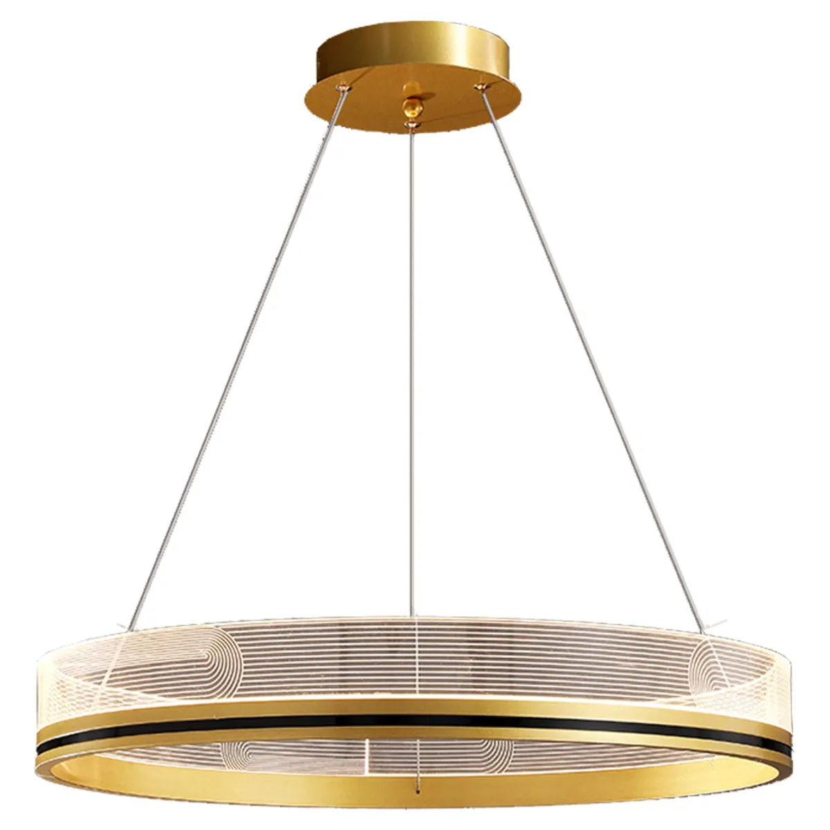 Toolight Mennyezeti lámpa APP1190-CP Arany 60cm