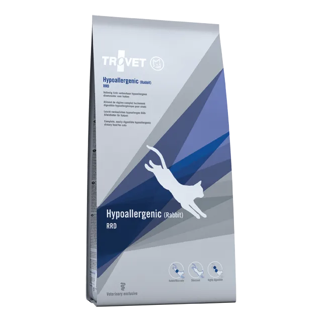 Trovet Hypoallergenic Száraz macskaeledel, Nyúl, 3 kg