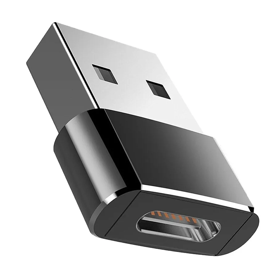 USB Type-C OTG adapter, USB2.0 dugó - Type-C aljzat, COM0040