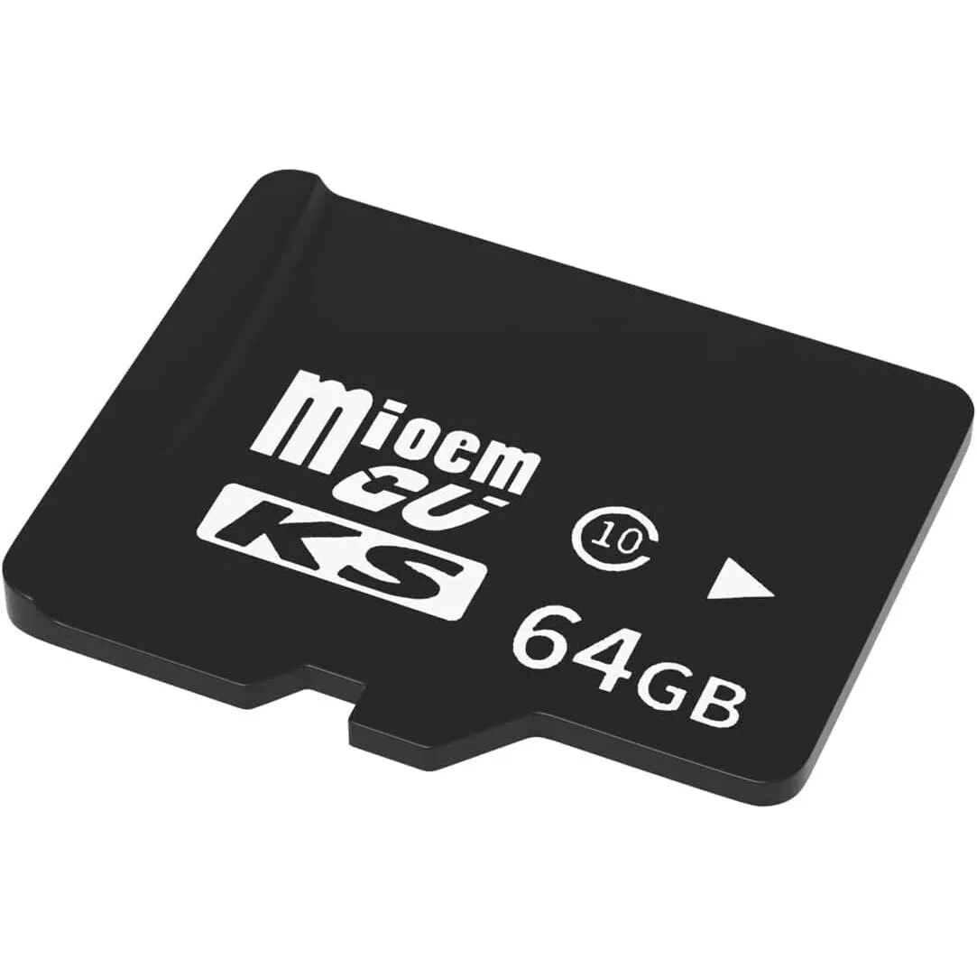 VALA® TF MicroSD Premium memóriakártya, 64 GB, Class 10 U3, autós kamerához, telefonhoz, kamerához, hubhoz, konzolhoz, fekete