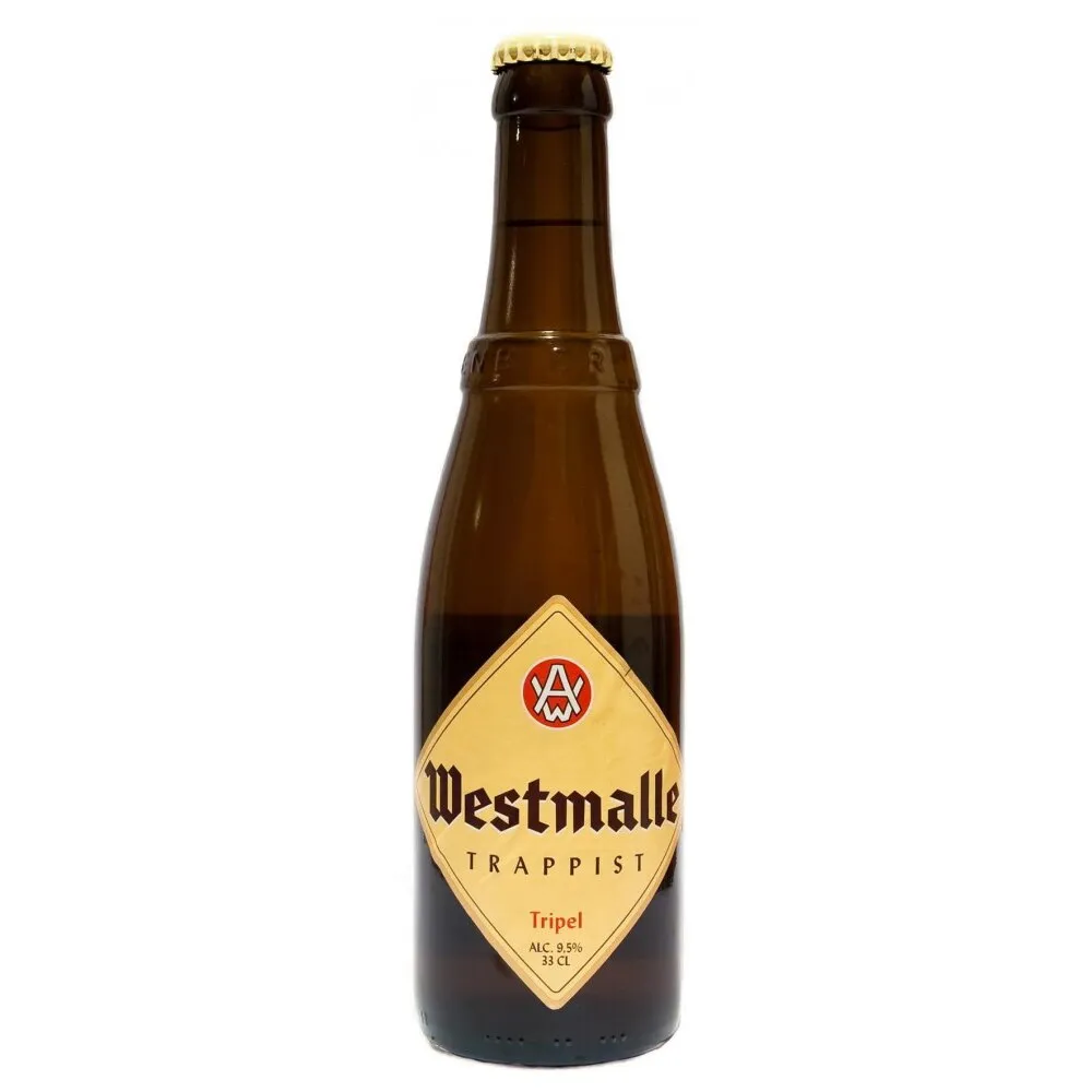 Westmalle Tripel sör, 9.5%, 0.33L