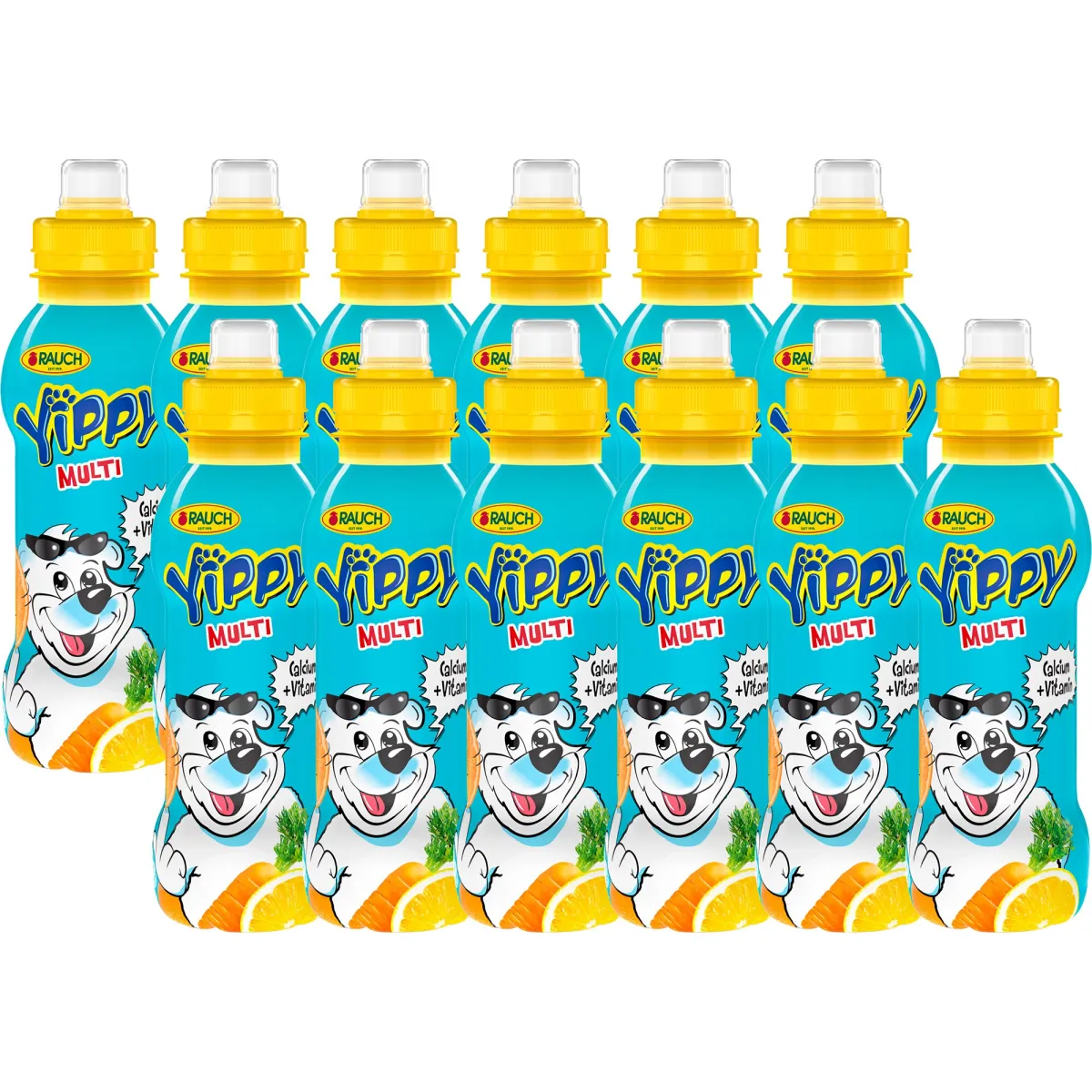 Yippy Multi gyümölcsital, 12%, 12x0.33l