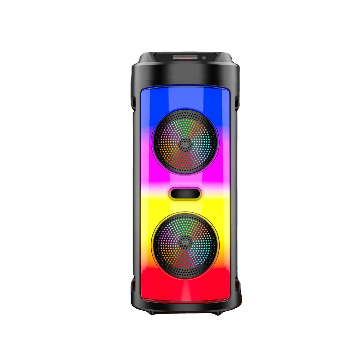 ZQS-4248 LED-es Bluetooth-os party hangszóró karaoke mikrofonnal és távirányítóval (BBV)