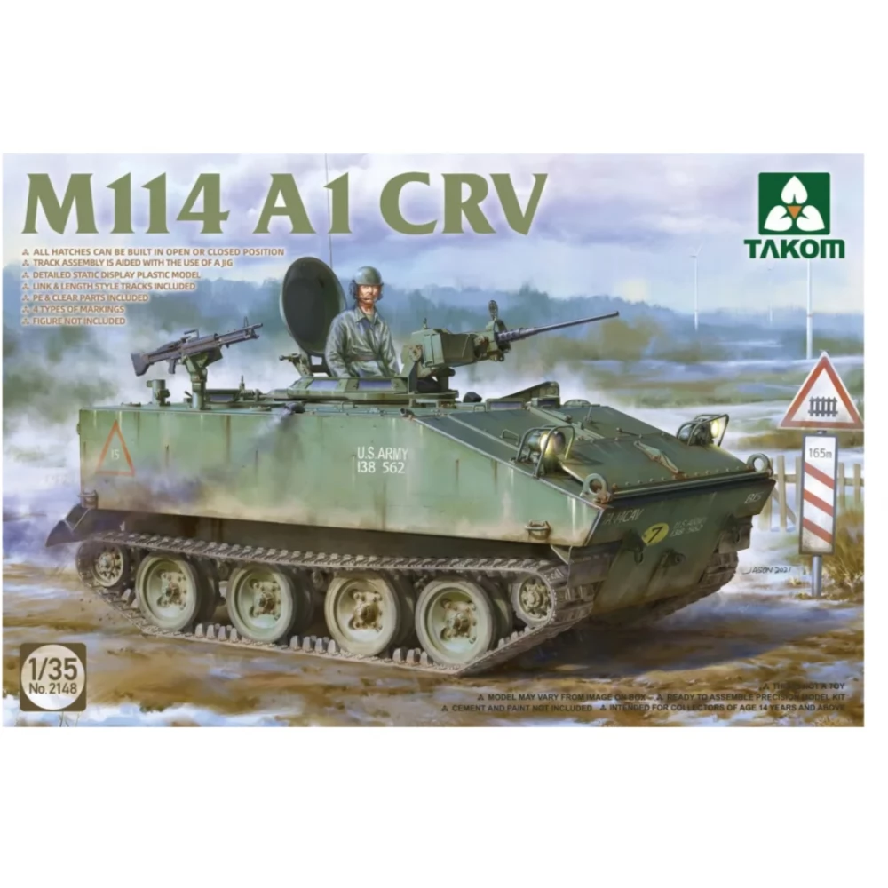 1/35 M114 A1 CRV katonai jármű modell