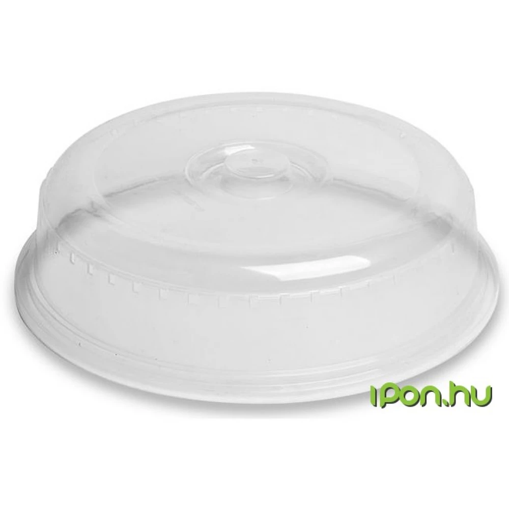 1605MIK002 Műanyag fedő mikrohullámú sütőbe áttetsző 26 cm