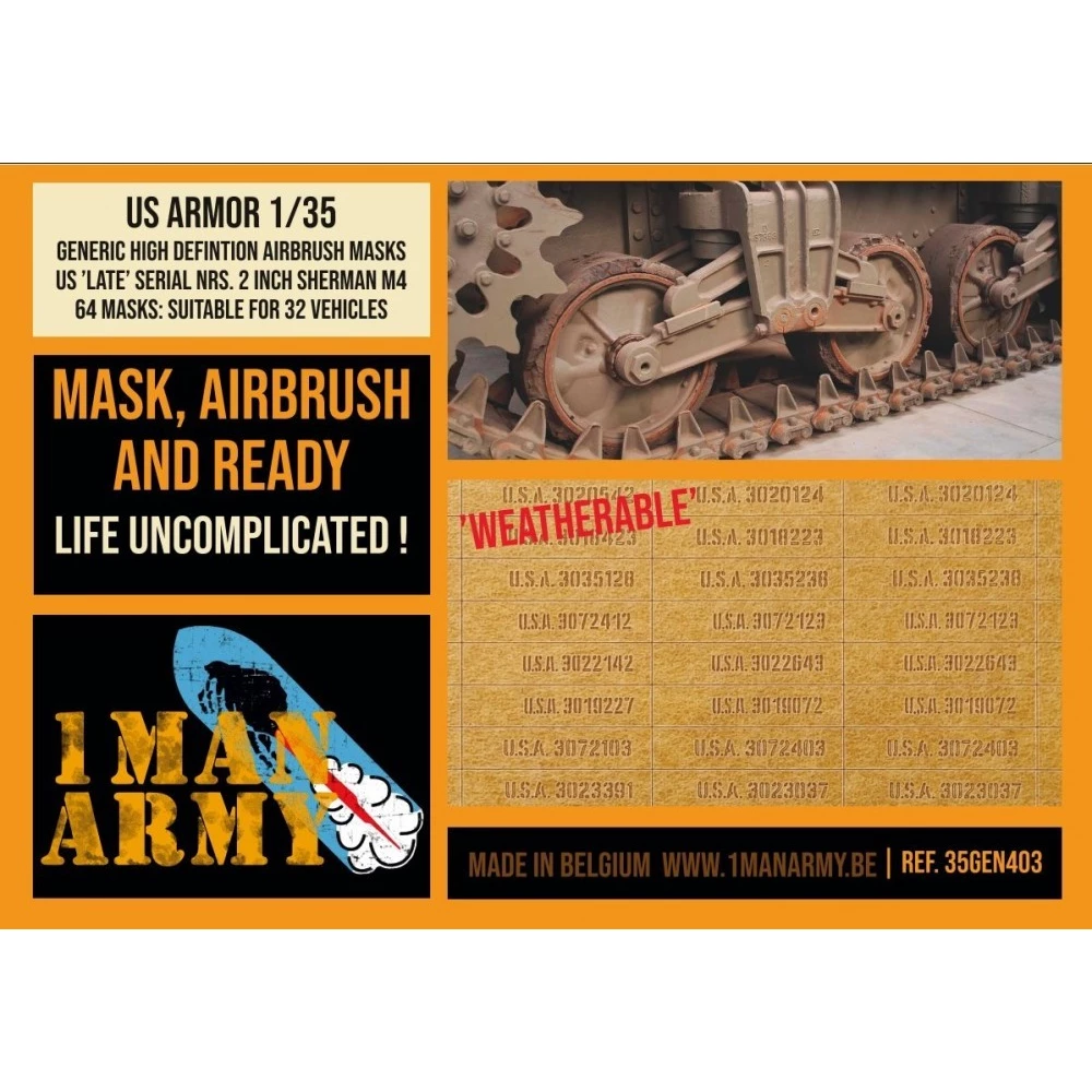 1MANARMY US late Serial Numbers 2 fo