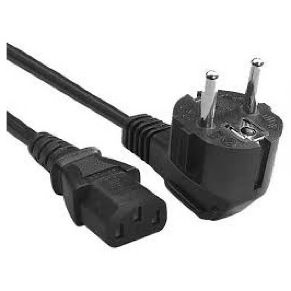 230V-os IEC Tápkábel Fekete 1.8m XHATAPKAB